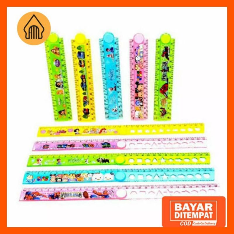 

PENGGARIS LIPAT 30CM GAMBAR KARAKTER