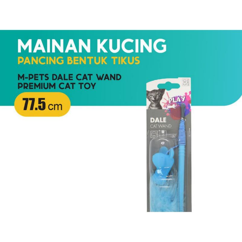 M-Pets Dale Cat Wand Premium Cat Toy / Mainan Kucing Pancing Tikus