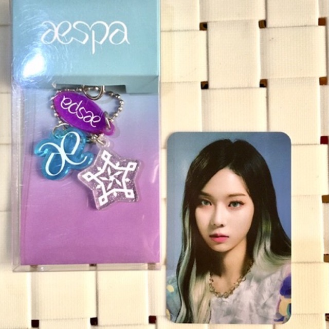 Photocard Winter Keyring Next Level Aespa