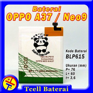 Baterai OPPO A37 Neo9 BLP615 Rakkipanda batre Neo 9 BLP