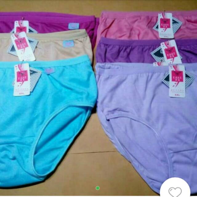 CELANA DALAM ESSE per 6 pcs/ CELANA DALAM REMAJA/CANCUT ANAK MUDA/CELANA DALAM WANITA  REMAJA