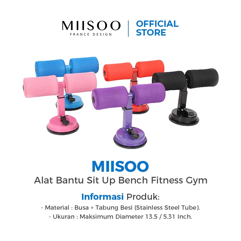 Alat Sit Up Bench Fitness Gym Alat Bantu Olahraga Penahan Pegangan Kaki Sit Up Bar