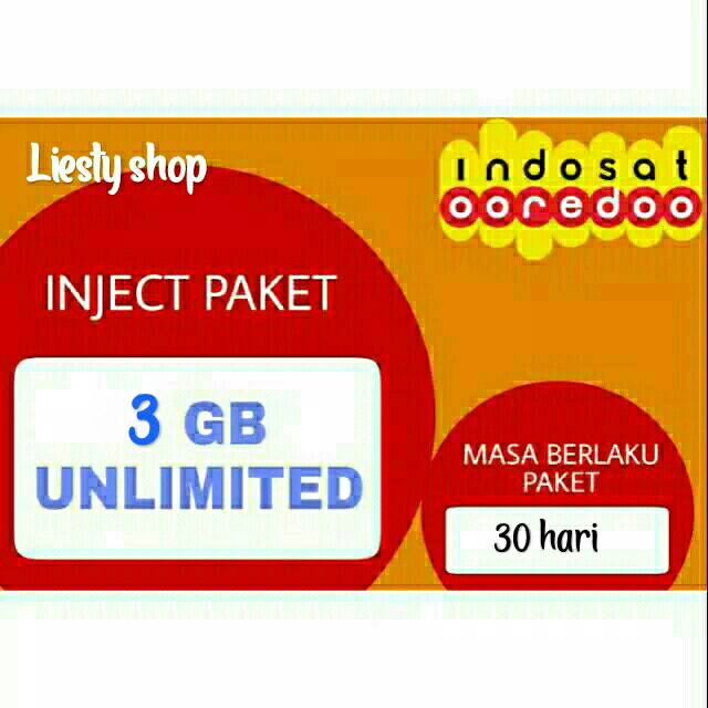 INJECT KUOTA UNLIMITED 3GB