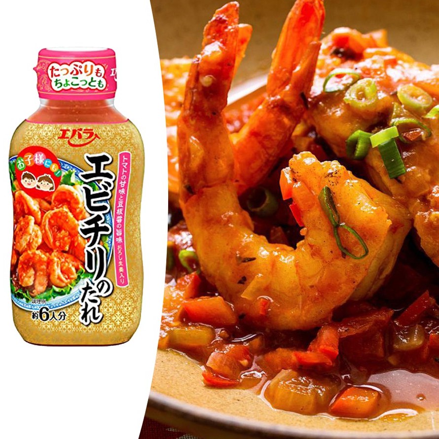 

Ebara Ebi Chili no Tare 230 ml /Spicy Stir-Fried Prawn Sauce - NON HALAL