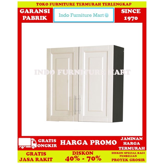 Kitchen Set Lemari Dapur Atas  Olympic Kas 010880 Minimalis Mutiara