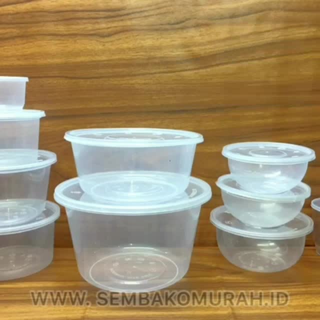 Thinwall 1500ml per dus  square food container tebal tempat 