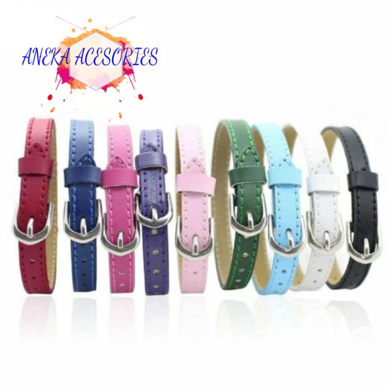 GELANG KULIT GESPER GELANG SABUK UNTUK LUONTIN EMAS