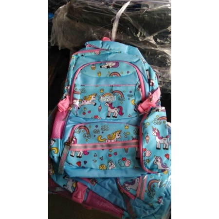 Tas sekolah Alto silver girl