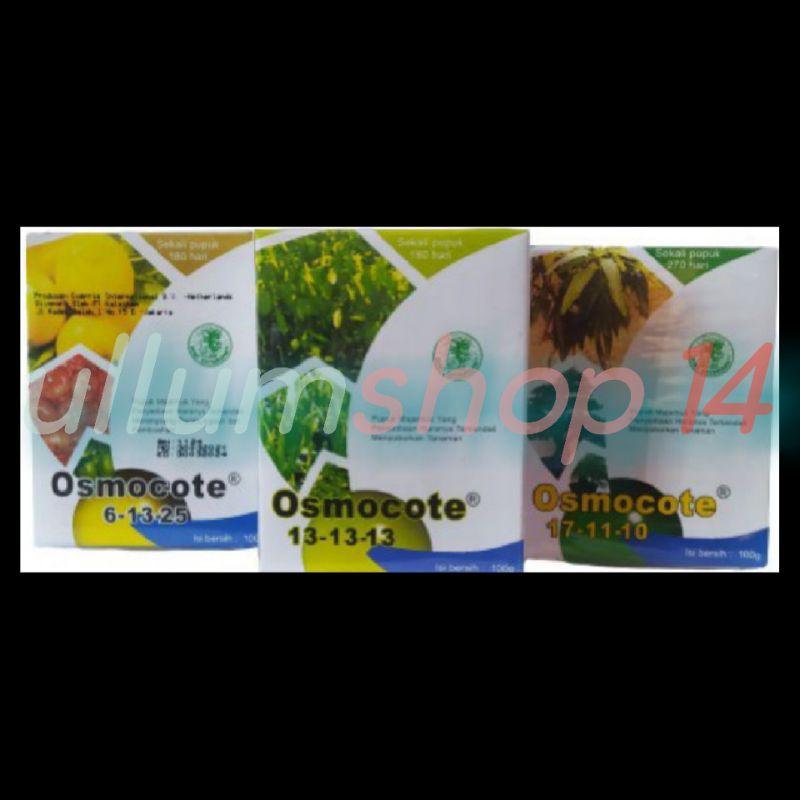 pupuk osmocote/dekastar,pupuk tanaman hias aglonema