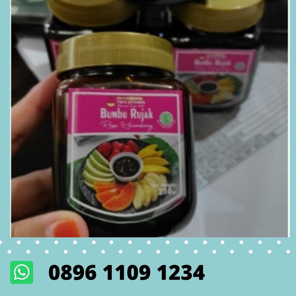 

Sambal Rujak Buah / Sambel Rujak Honje / Bumbu Rujak Colek / Bumbu Rujak Instan / Bumbu Siap Pakai