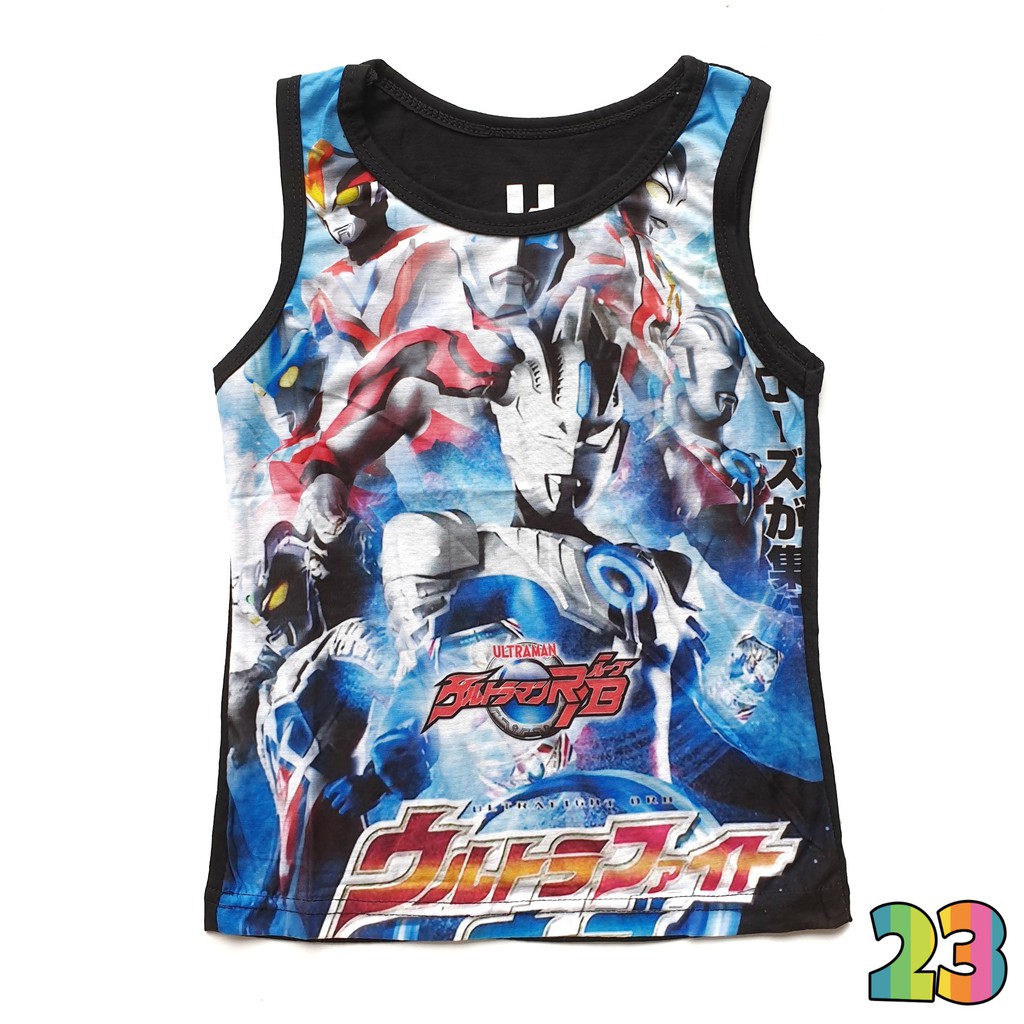 FURO Kaos Kutung Singlet Anak LakiLaki SUPERHEROES