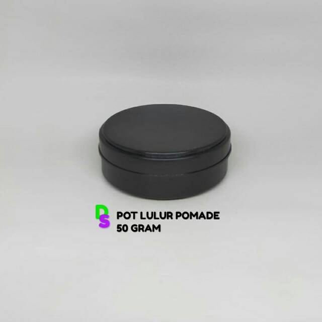 POT LULUR POMADE 50 GRAM HITAM