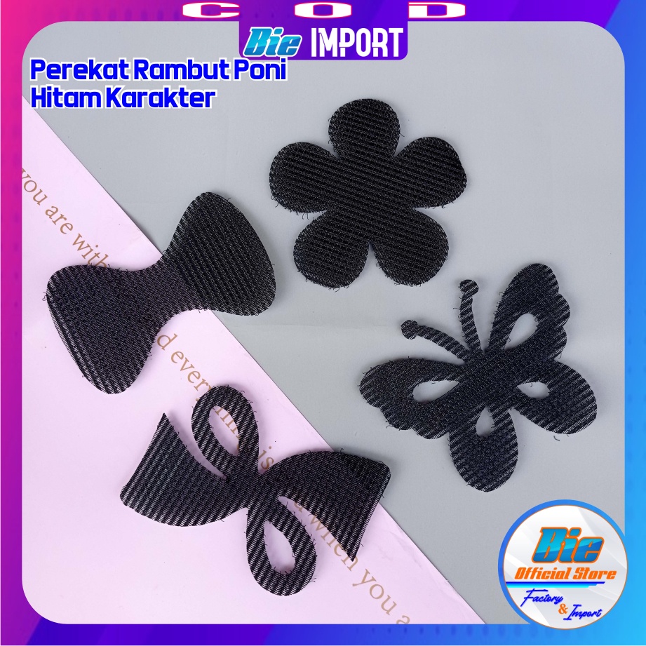 Perekat Penahan Rambut Poni Karakter Korean Style Impor Best Seller