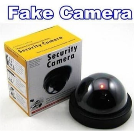 Dummy Security Camera CCTV Fake Palsu Mainan Replika Keamanan Safety