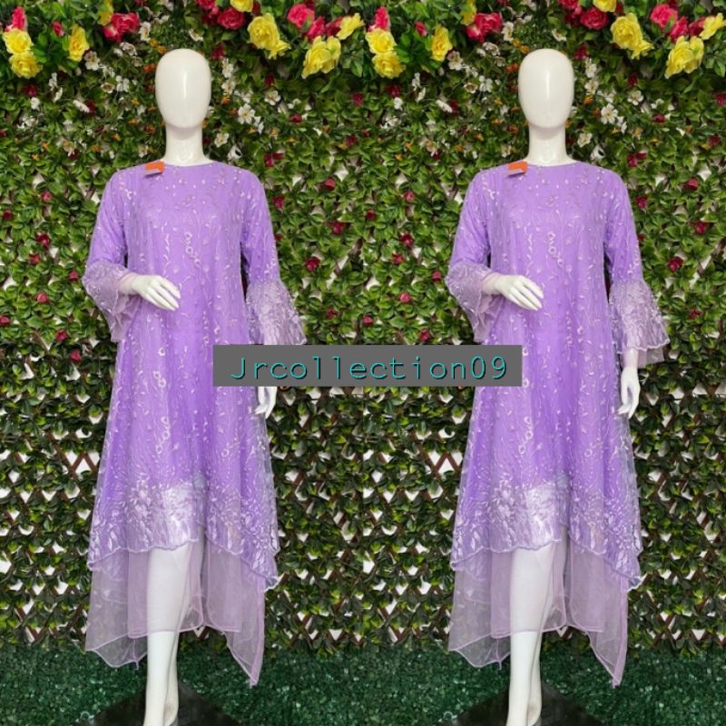 Dress kondangan / dress lamaran / dress wisuda / midi dress / dress modern /  DRESS FAVORIT