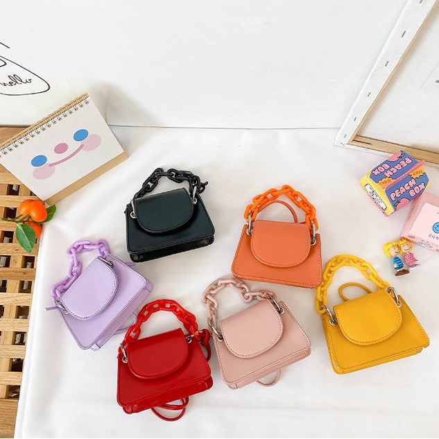 POKY - Tas TINY Selempang Wanita T5231 /TAS Selempang Rantai Fashion Wanita / Tiny Chain /TAS Bahu Rantai Fashion Korea /TAS