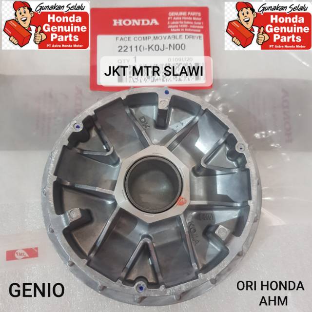 22110-K0J-N00 Rumah roller face comp movable drive genio ori honda AHM