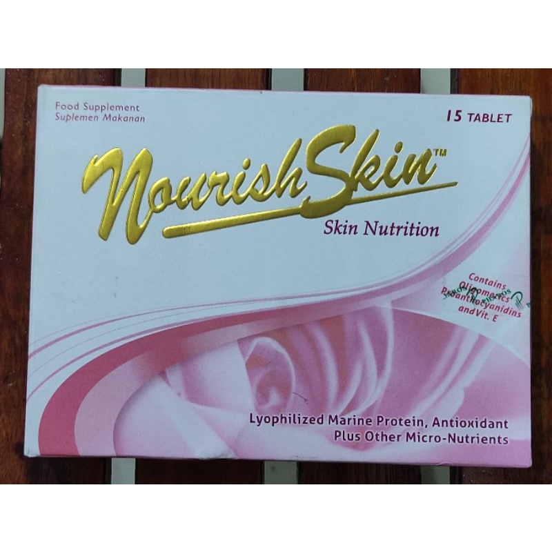 Nourish Skin Nutrition / 15 Tablet / Memelihara Kesehatan Kulit