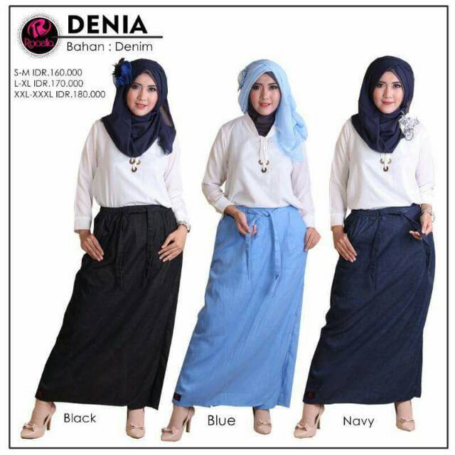 Rok Celana Rocella Denia Jeans