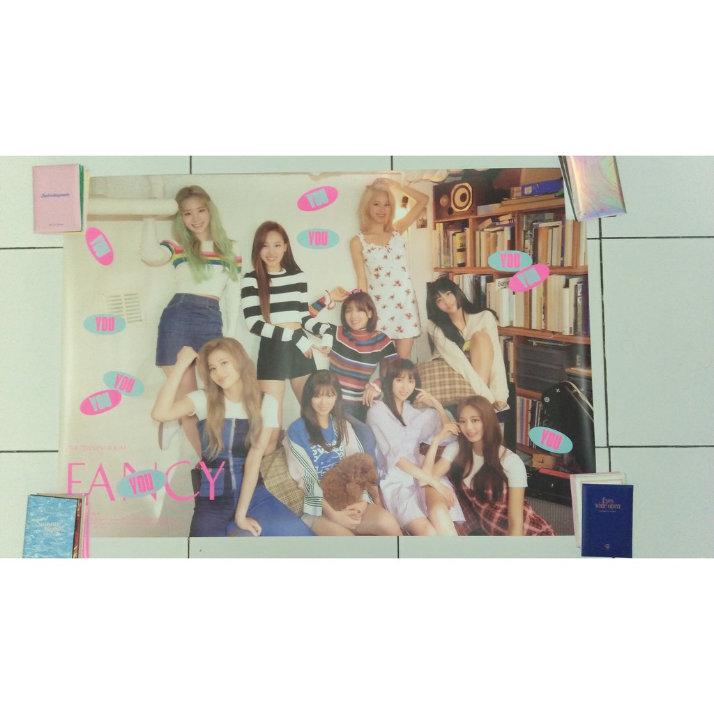 TWICE - FANCY YOU (B Ver./C Ver.) [OFFICIAL POSTER]