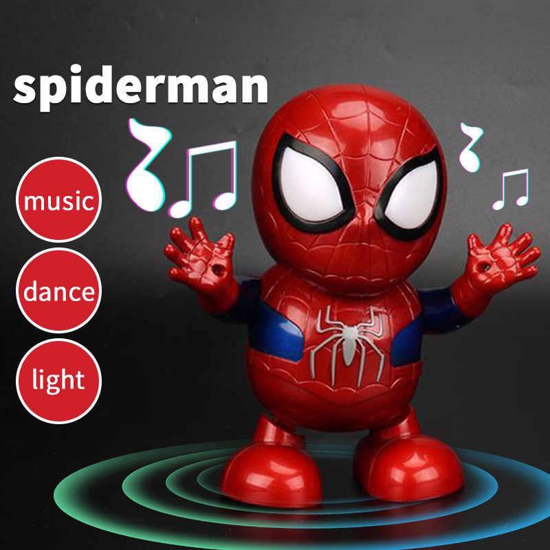 Dance Robot Spiderman - Mainan Robot Musik