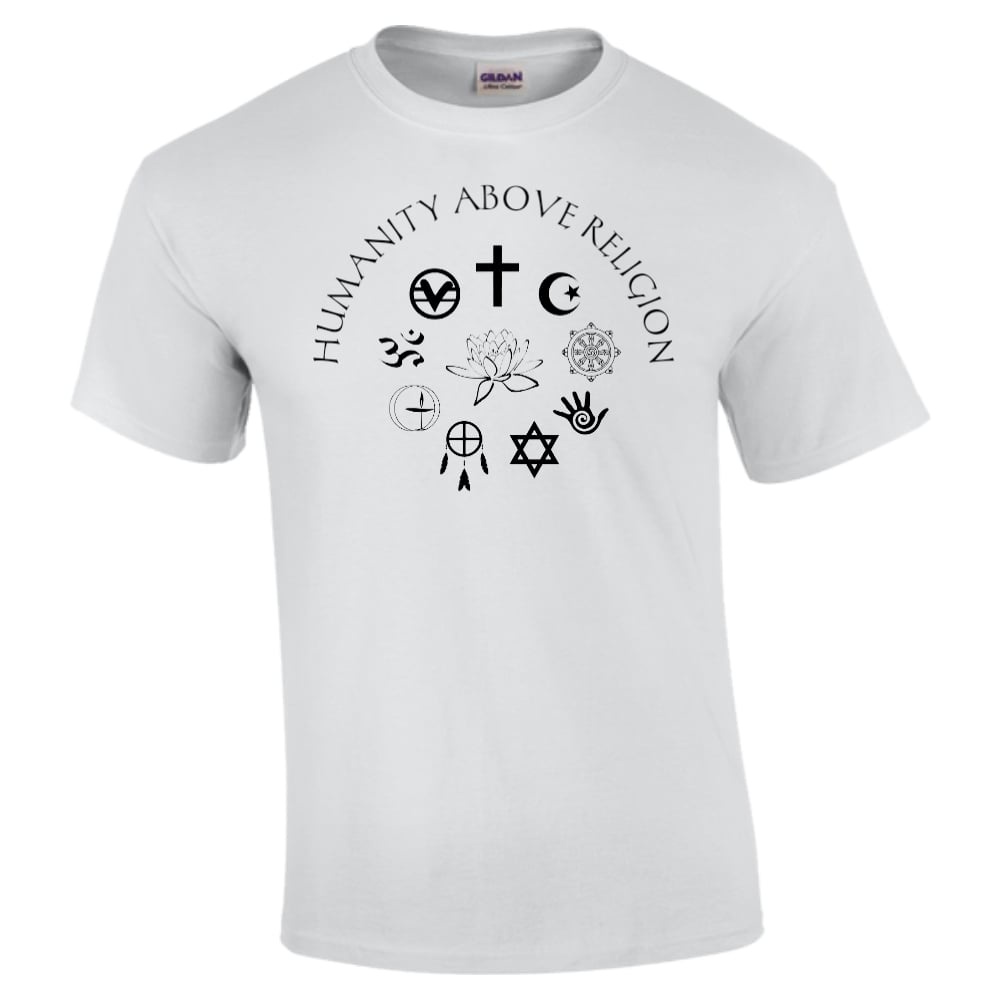 kaos humanity above religion / baju toleransi agama