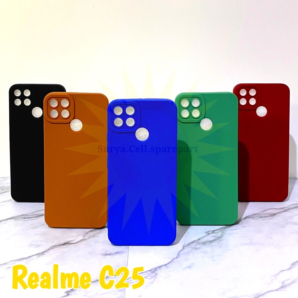 Case Slim Matte Pro Camera Realme C25 - SC