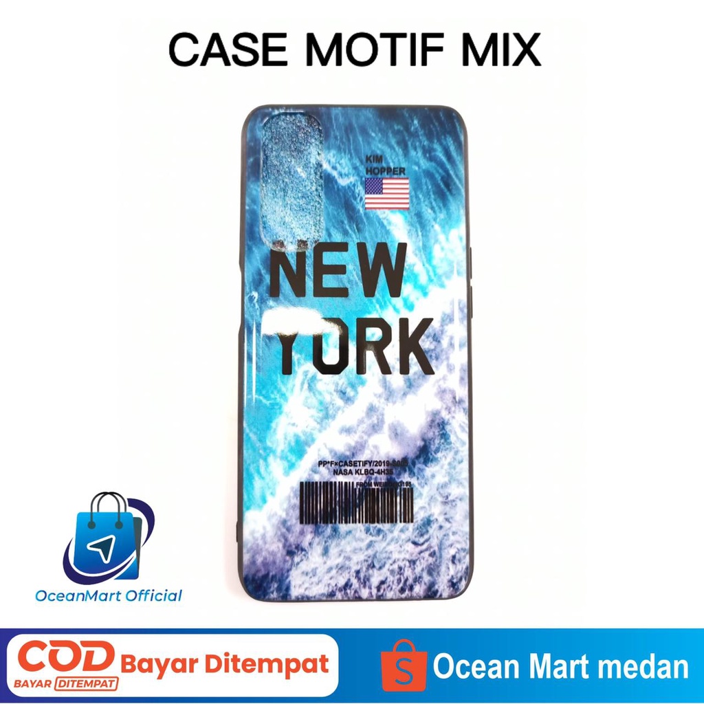 Case HP Motif Mix Realme 6 7 7i Softcase Handphone Aneka Gambar Aksesoris Handphone HP OCEANMART OCEAN MART Murah Grosir