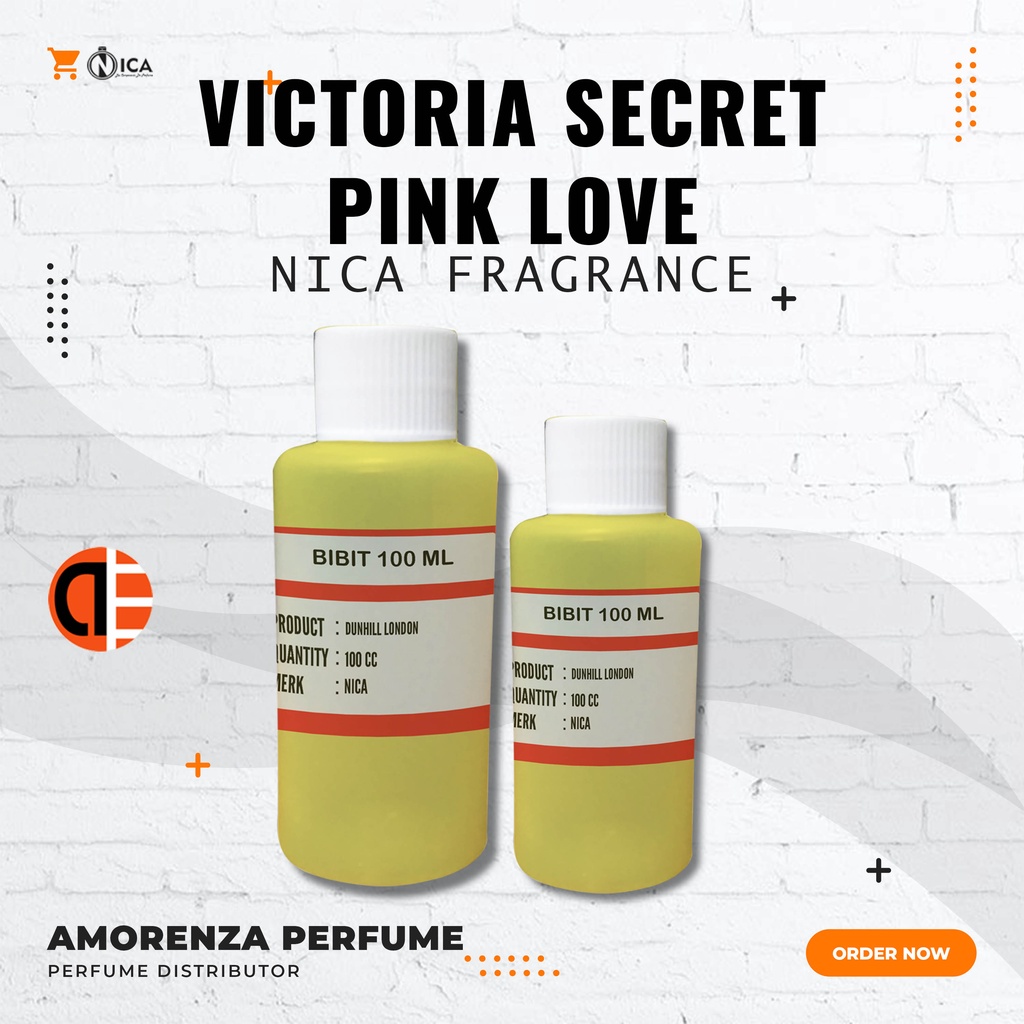 BIBIT PARFUM MURNI VICTORIA SECRET PINK LOVE - HAUT NICA FRAGRANCE 500 ML SEGEL PABRIK