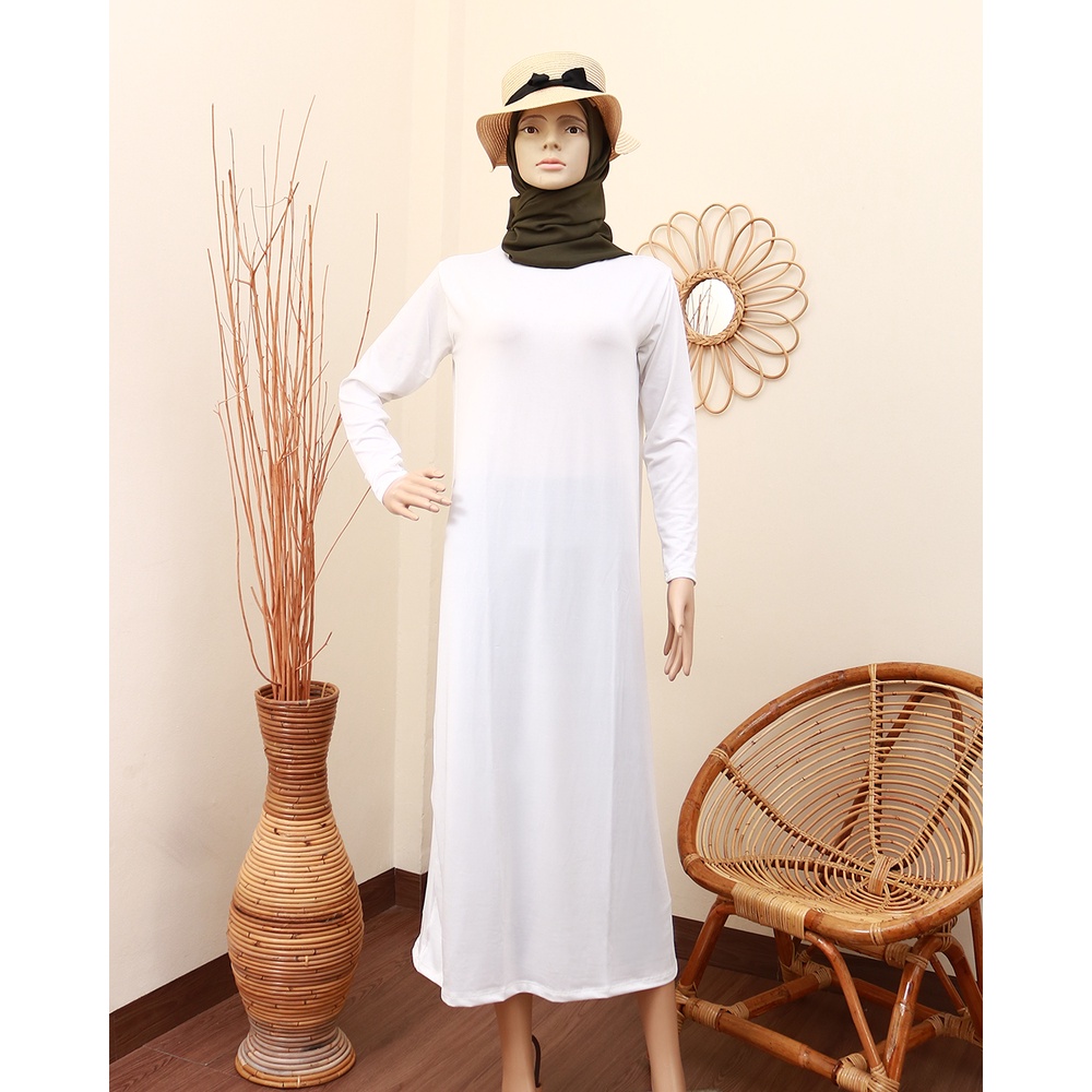 Manset Gamis Spandek Turtle Neck Lengan Panjang by Hijab Mamah icis