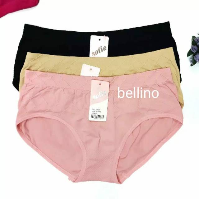 Celana Dalam Wanita Rajut Sofie 3071 CD Rajut Fit To XXL Celana Dalam Wanita Rajut Sofie 3071 CD Rajut Fit To XXL