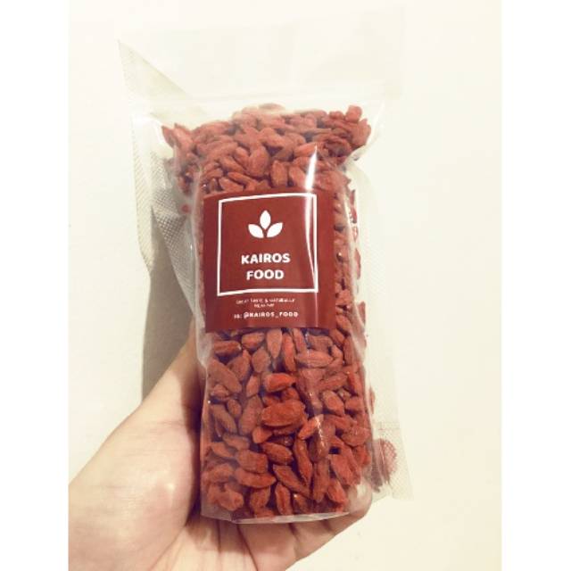 

Goji Berry Kering Organik Herbal antioksidan kesehatan mata kiche kici
