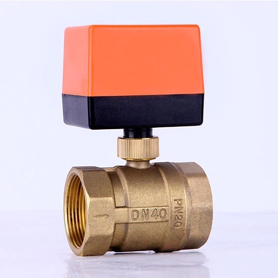 Flow Control Motorized Electrical Ball Valve DN40 1.5 inch 11/2&quot; 2Way 220V