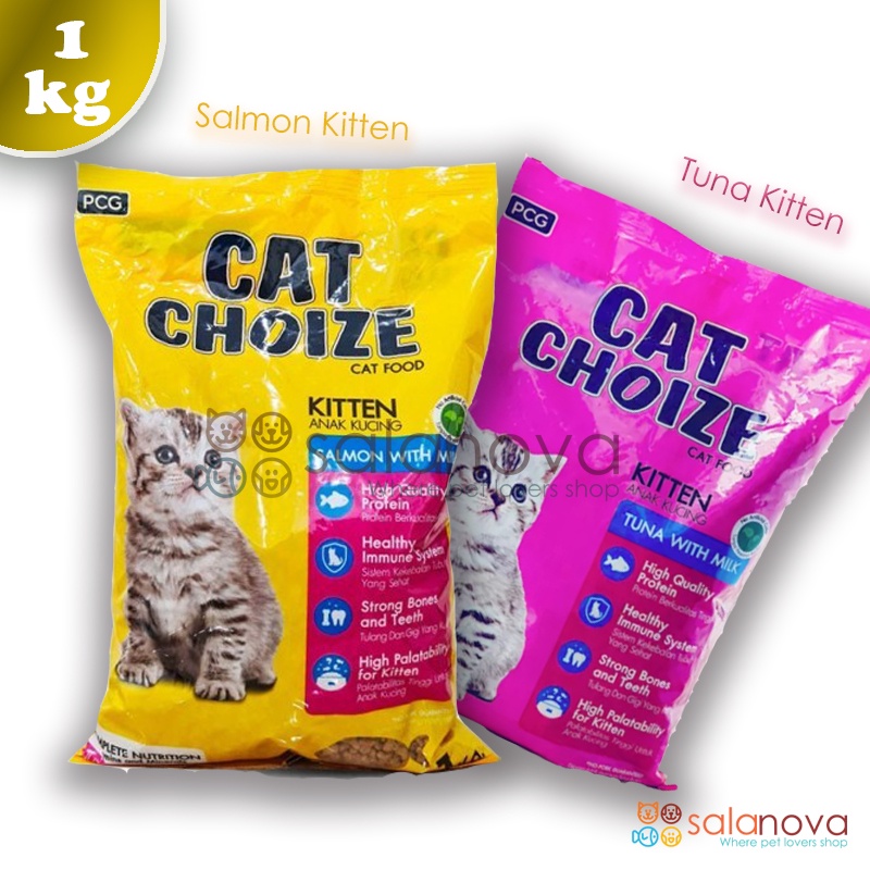 cat choize kitten 1kg makanan anak kucing cat food dry