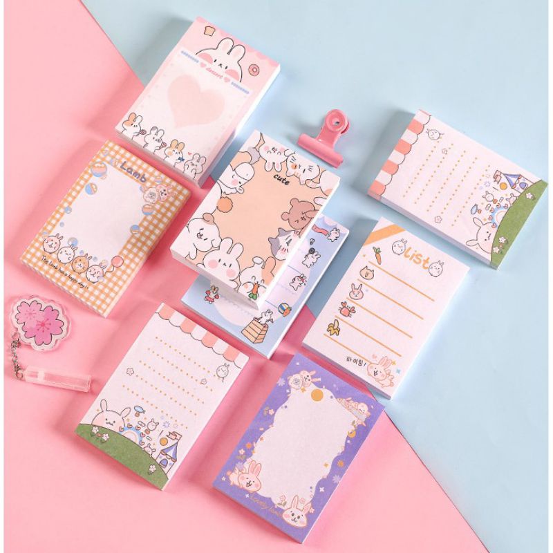 MEMO TEMPEL STICKY NOTES LUCU UNIK