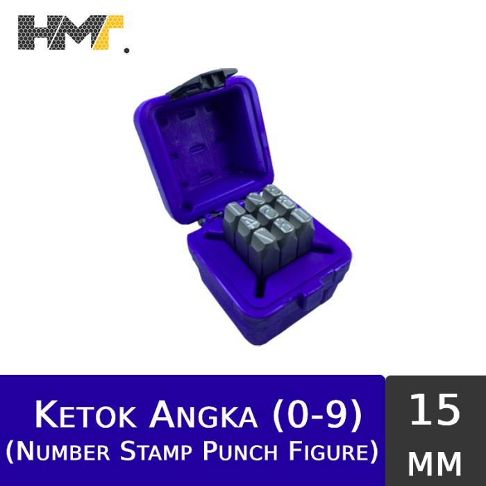 

MASUS Ketok Angka (0-9) 15mm / Number (0-9) Stamp Punch Figure Produk Berkualitas