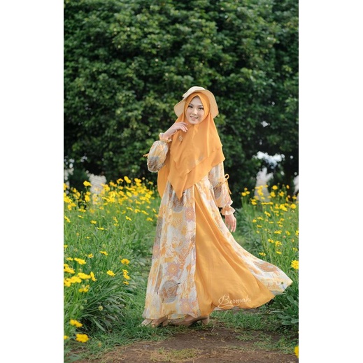 GAMIS BERMERKS SYAR'I MODEL ALANA SERUNI