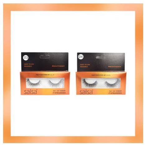 ^ KYRA ^ Salsa Bulu Mata Premium Faux Eyelashes Prettier Eyes Easy Yo Use