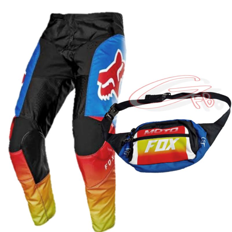 motocross motorcycle pants and motocross sling bag | Celana cross | celana trail | sling bag cross