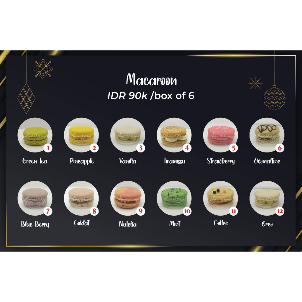 

Macarons