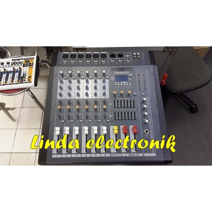 Power Mixer Cleve Audio Pmx 602u 700watt ORYGINAL Pmx602u