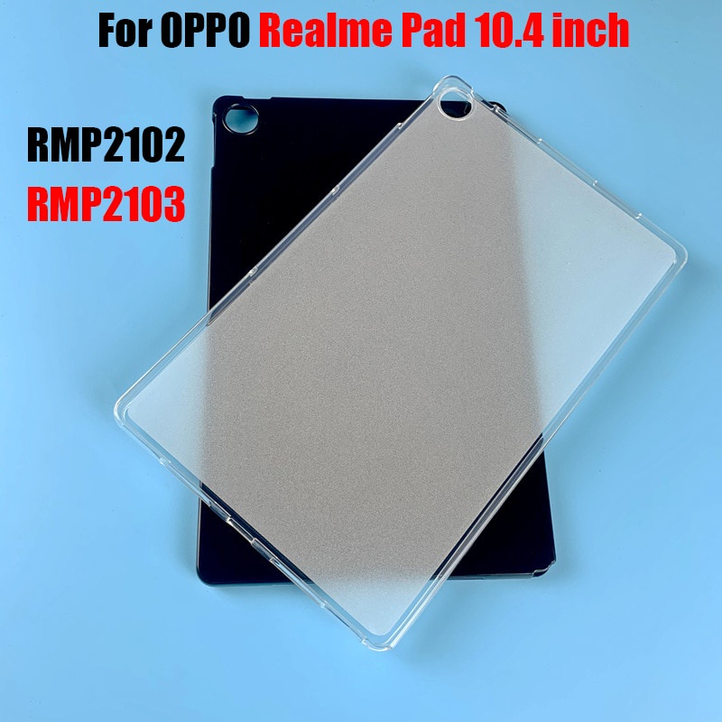 REALME Casing Soft Case Tpu Matte Transparan 10.4 &quot;2021 Rmp2102 Rmp2103 10.4&quot; Untuk Oppo Realmepad