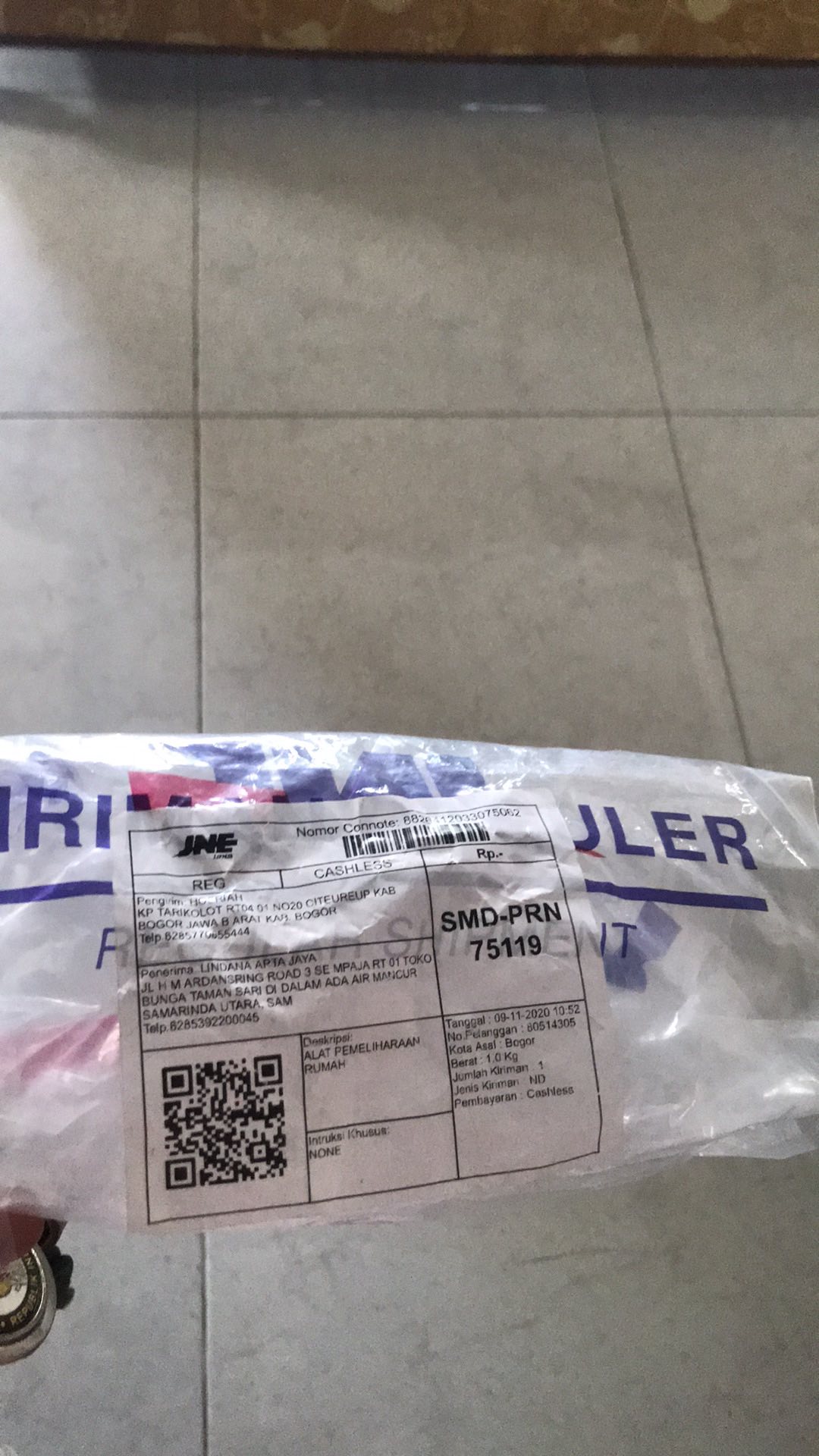 Tempat Sampah Pesanan