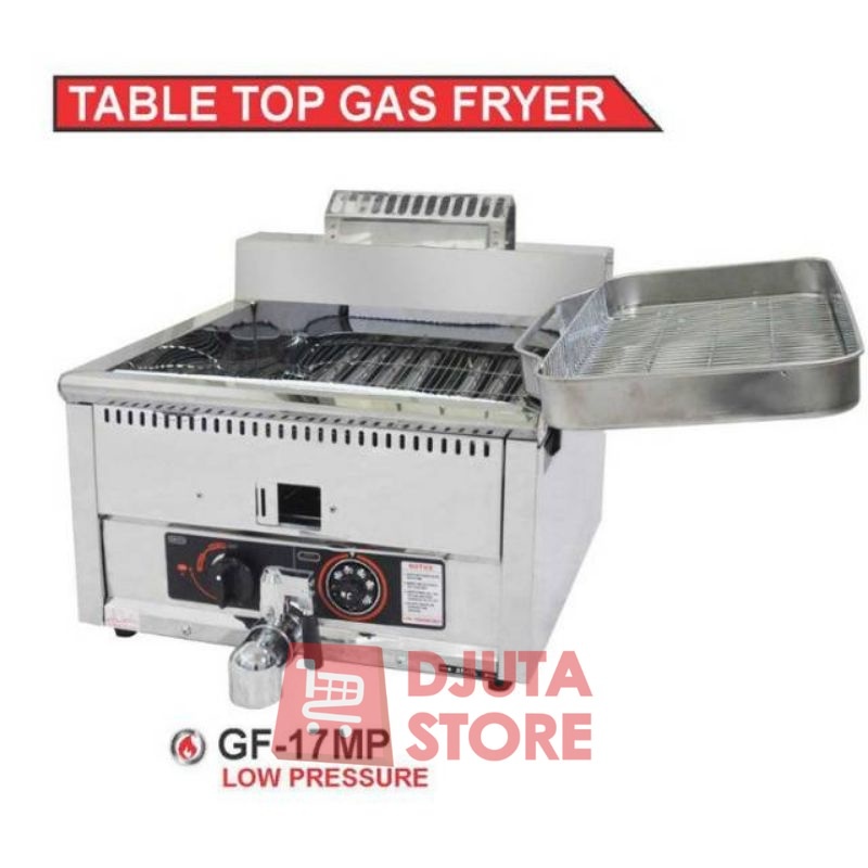 GETRA GF-17MP Penggorengan Kentang Donut Penggorengan Serbaguna Deep Fryer Gas GETRA