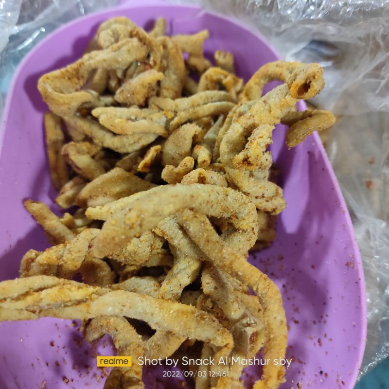 

Keripik Usus pedes 250grm