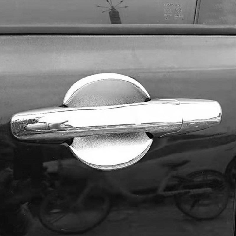 Xuming Untuk Honda Civic 2006 2011 Chrome Silver Car Door Handle Bowl Cover Trim Civic Fd Door Handle Bowl Dekorasi