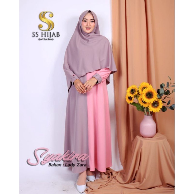Syakira gamis set by SS Hijab