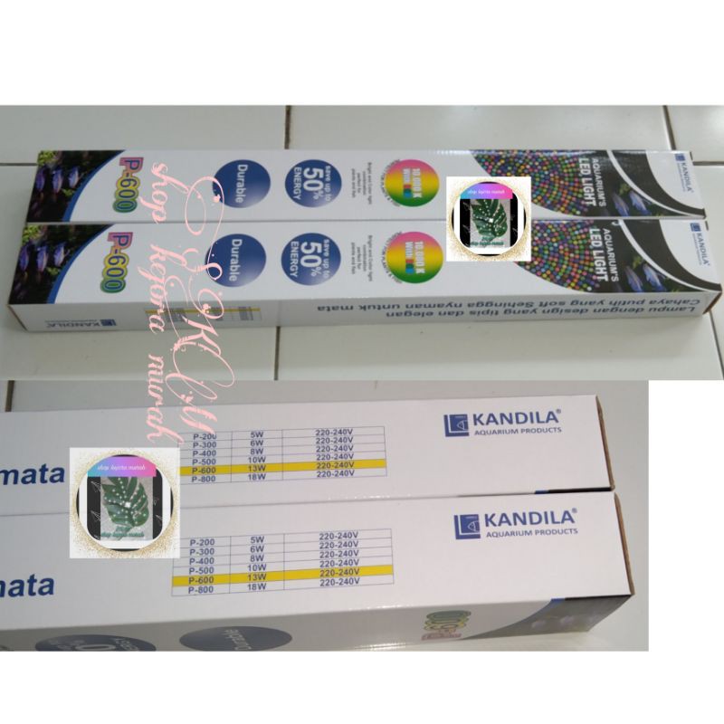 LAMPU LED P600 KANDILA AQUARIUM 60-70 CM LAMPU AQUARIUM AQUASCAPE