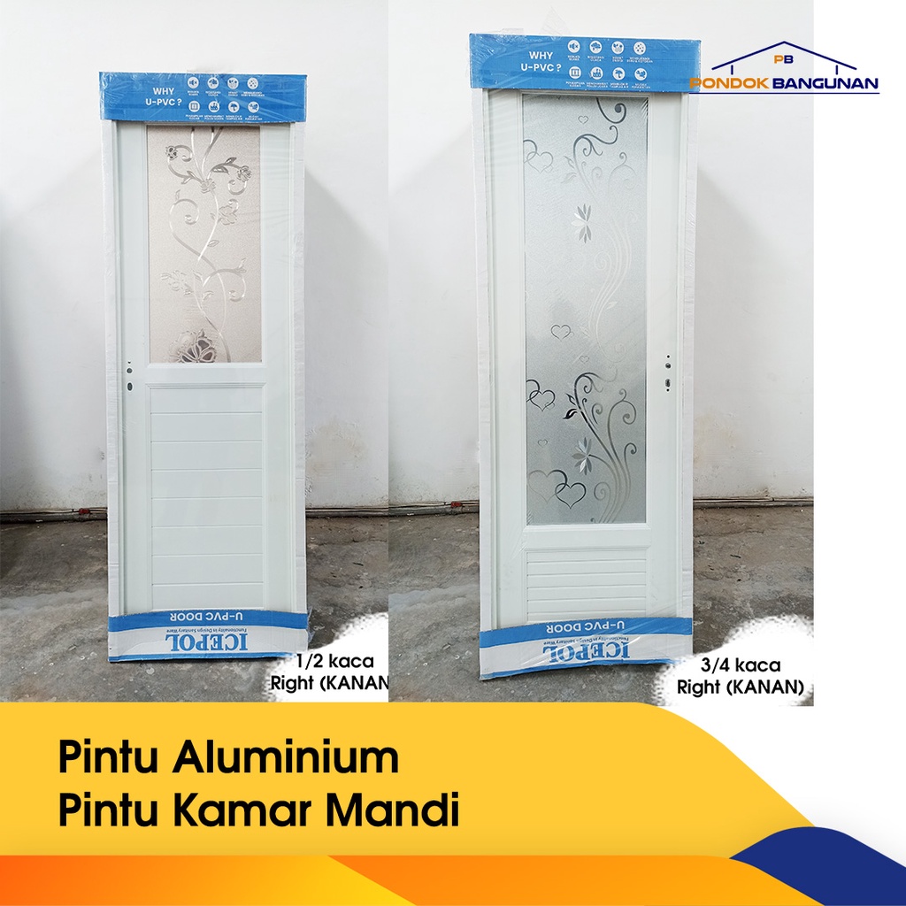 Jual Pintu Aluminium / Pintu Kamar Mandi / Pintu Murah | Shopee Indonesia