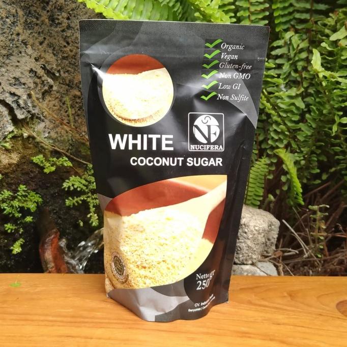 

*#*#*#] Nucifera Organic Coconut White Sugar Original 400gr/250gr